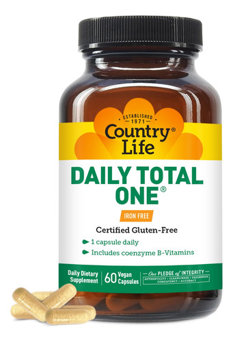 Suplemento Country Life Daily Total One Maxi-sorb 60 Cápsula
