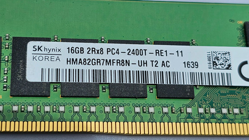 Memoria Ram Servidor Hynix 16gb Ddr4 2rx8 Pc4-2400t-re1-11 (Usado)