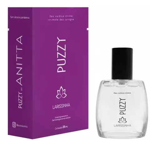 Puzzy By Anitta Larissinha Cimed Frasco 25ml Perfume Intimo