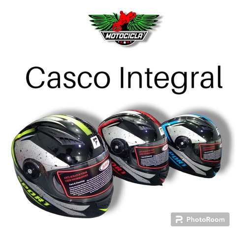 Casco Moto Integral 