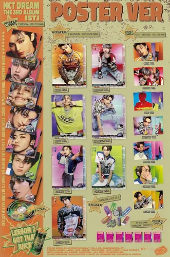 Audio Cd: Nct Dream - The 3rd Album 'istj'[poster Ver. (j