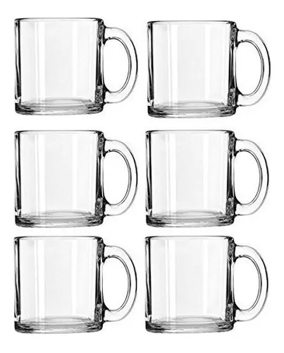 Libbey Robusta - Juego de 12 tazas de cristal