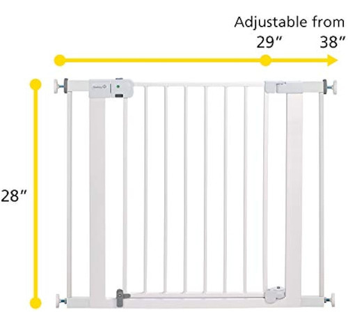 Safety 1st - Puerta Para Bebé, Fácil De Instalar, Cierre Aut