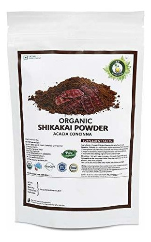 R V Essential Organic Shikakai Powder 200gm- 7.05oz- 0.4