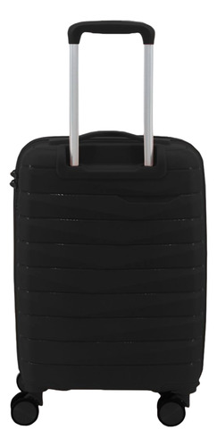 Valija Carry On Wilson De Viaje Para Cabina Maleta Equipaje Avión 20 Pulgadas Rígida Ruedas 360° Color Negro