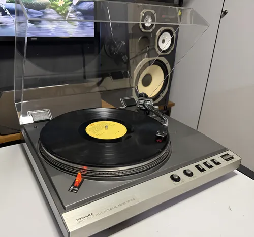 Toca Discos Direct Drive Toshiba Modelo Dd-202 Com Pitch