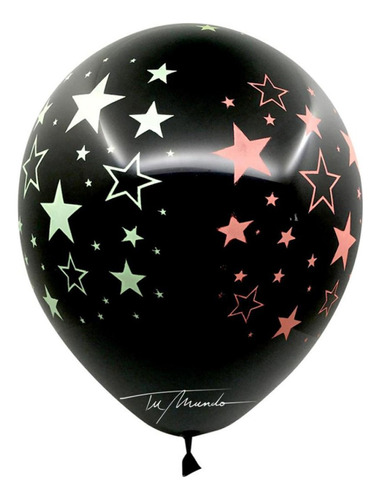 Globo Con Estrellas Fluo- Universo Magico-