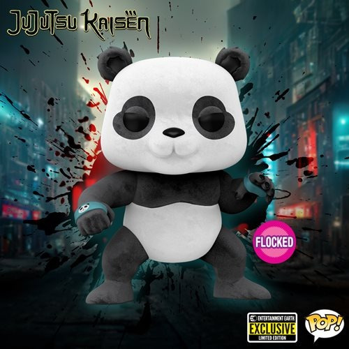 Funko Pop Panda Flocked #1374 - Jujutsu Kaisen Ee Exclusive