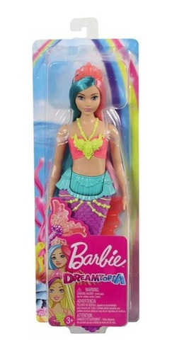 Boneca Barbie Sereia Dramtopia - Mattel Fxt11