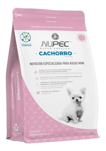 Alimento Para Perro Nupec Cachorro Razas Mini 1kg