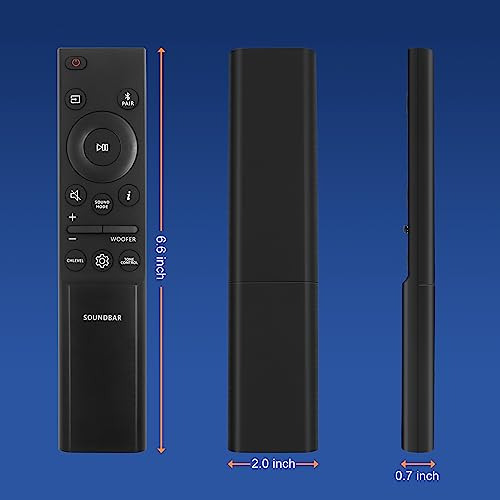 Pack De Mando A Distancia Para Samsung Soundbar Hw-q