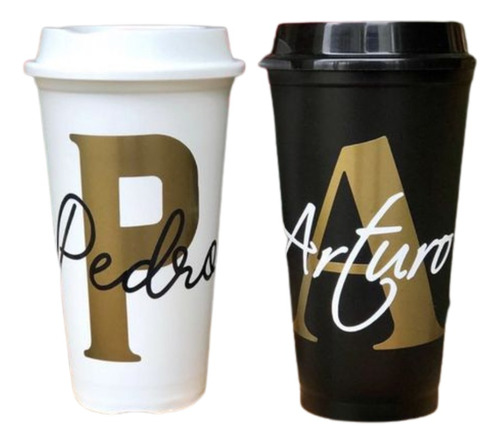 Vaso Cafetero 20 Pzas  Personalizados 16oz 