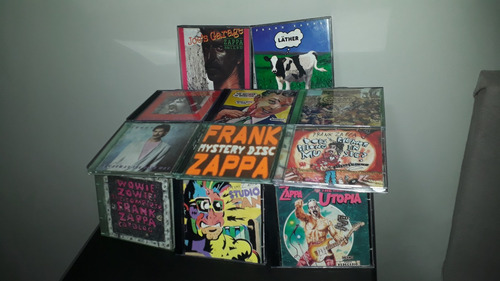 Coleção 11 Cd's Importados Frank Zappa / 1 Duplo + 1 Triplo 