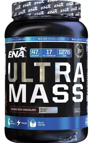 Super Ultra Mass Ena X 1500grs. Promo X2 Unidades
