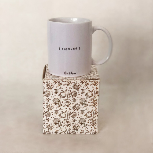 Imagen 2 de 5 de Taza Nico Da Rocha Arte Dibujo