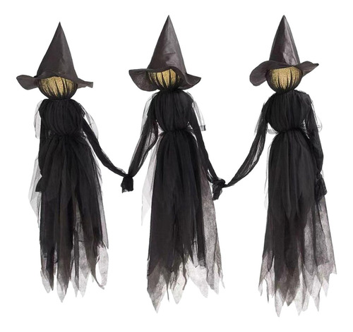 Adorno De Manos De Brujas Gritando, 3 Decoraciones De