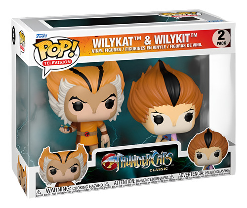 Funko Pop Wilykat & Wilykit 2-pack Thundercats