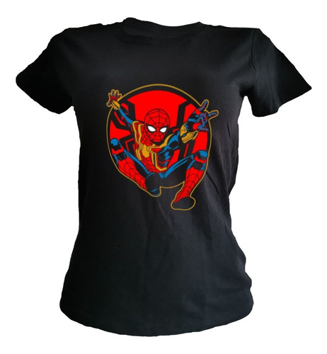 Playera Dama Spider Man Marvel