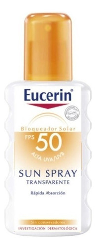 Eucerin Bloqueador Solar Sun Spray  Fps50