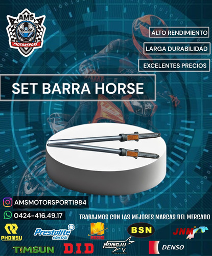 Set Barras Horse 