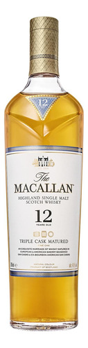 Whisky The Macallan Single Malt 12 Años Triple Cask 700 Ml
