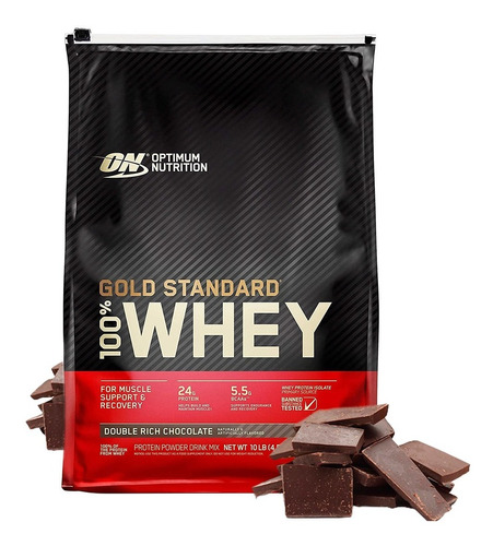 Gold Standard 100% Whey 10 Lb - Optimum Nutrition