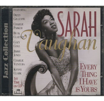Cd Sarah Vaughan   Every Thing I Have Is Yours