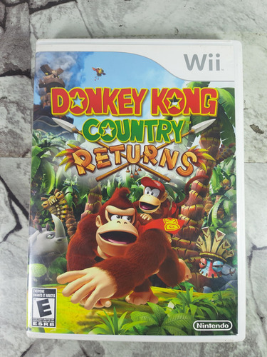 Juego Donkey Kong Country Returns Nintendo Wii Usado