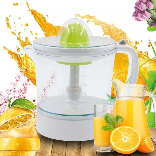 Imagen 1 de 6 de Exprimidor 2 En 1 Limón Y Naranja Eléctrico Extractor Jugo