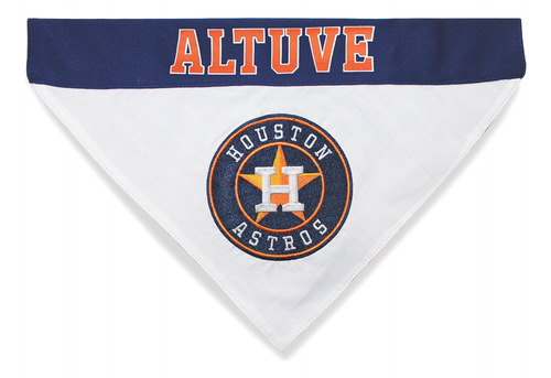 Bandana Reversible Perro Mlbpa Jose Altuve #27 Bandana ...