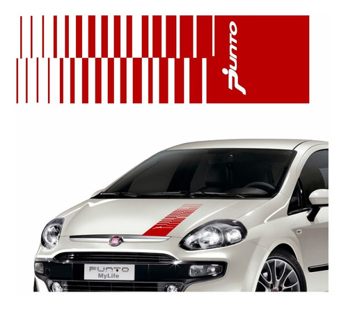 Adesivo Capo Fiat Punto Personalizado Imp322