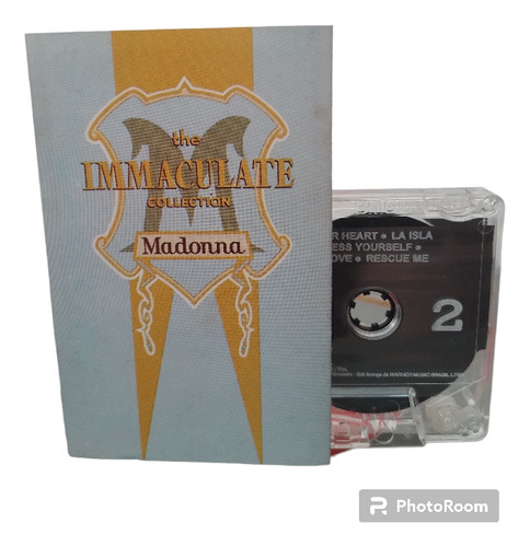 Fita K7 Madonna - The Immaculate Collection Nacional Usada 