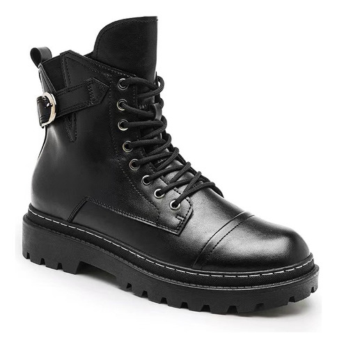 Botas Tacticas Hombre Botas Moto Cuero Botas Martin