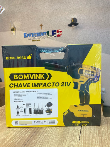 Parafusadeira Bomvink Profissional Bom-9966 21v