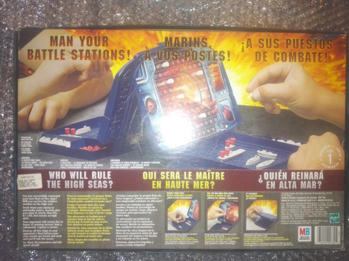 Juego De Mesa Batalla Naval Hasbro Milton Bradley (Usado)