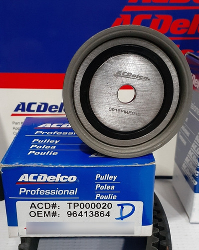 Imagen 4 de 5 de Kit De Tiempo Optra Desing O Limited Original Acdelco Tienda