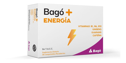 Bago + Energía Rendimiento Físico 30 Comprimidos