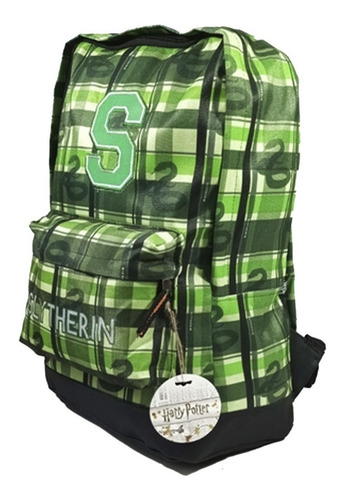 Imagen 1 de 1 de Mochila - Harry Potter - Slytherin - Licencia Oficial