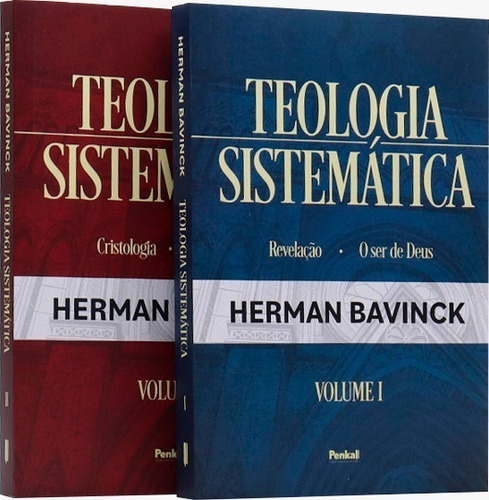 Box Teologia Sistemática Vol. 1 e 2 Herman Bavinck Editora Penkal Capa mole Português