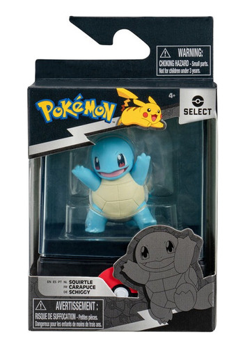 Figura Pokemon Select Squirtle Caja De Acrilico - Dgl Games