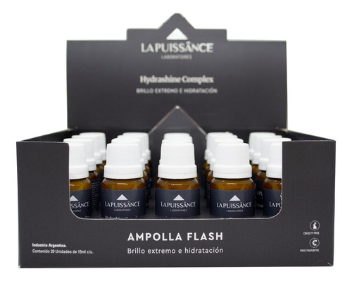 La Puissance X20 Hydrashine Complex Ampolla Hidratación 3c