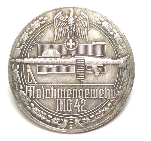Moneda Militar, Reproducción 5 Cm, Ametralladora Mg42