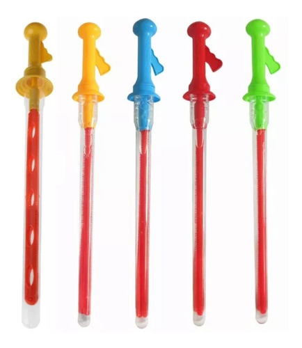 Burbujero Tubo Stick Para Hacer Burbujas Pompas Jabón X 16