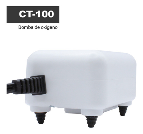 Sunsun - Bomba De Aire Pecera Oxigenadora Acuario De 10 A 60 Litros