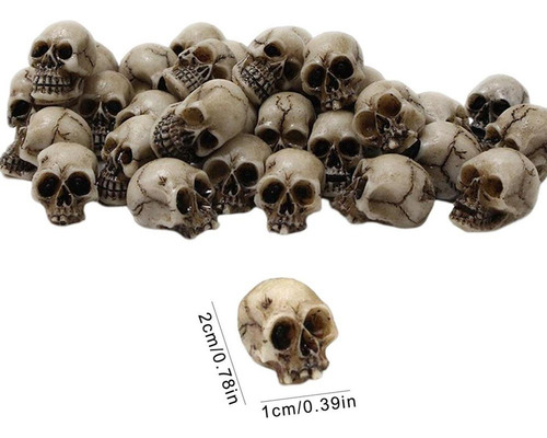 40 Unidades De Juguetes Con Maquetas De Calaveras De Simulac