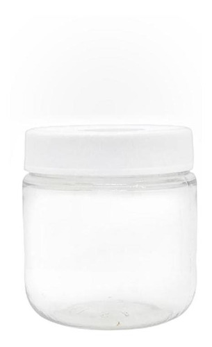 Pote Crema Pet Cristal X 170 Cc Con Tapa (x 50 Unid)