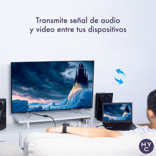 Imagen 3 de 10 de Extensor Alargue Hdmi Directo 40 Metros 4k 2k