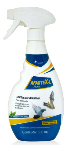 Afastex Repelente Pombos E Morcegos Repelente Olfativo 500ml