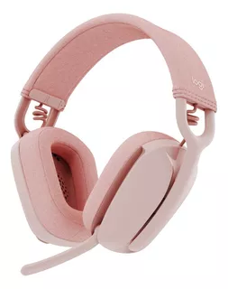 Audífonos Logitech Zone Vibe 100 Inalámbrico Over Ear Color Rose Color de la luz NA