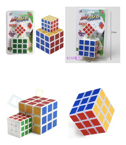 Cubo Rubik Magico 3x3x3x 